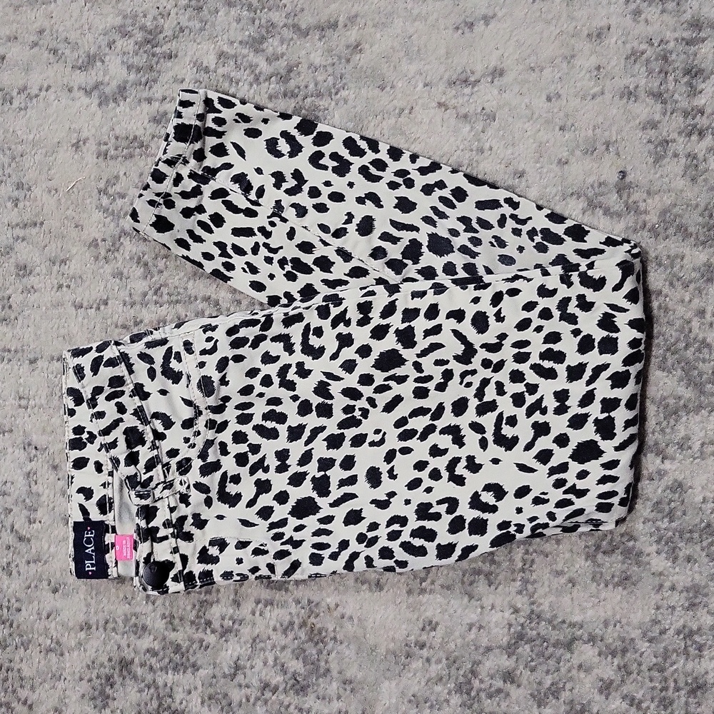 Little Girls Leopard pants